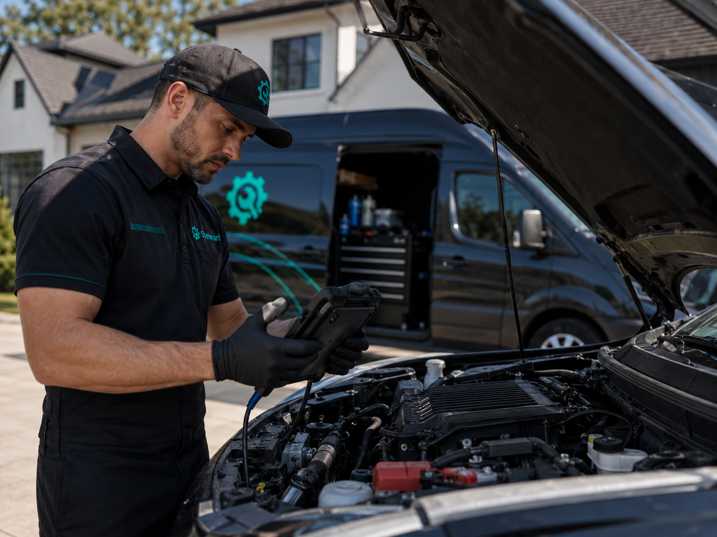 Mobile no-start diagnostics at customer location